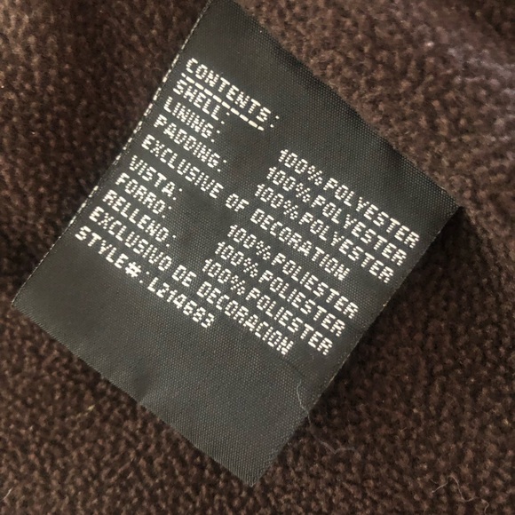 London Fog Quilted Fleece Lined Jacket 18mo - Picture 4 of 7